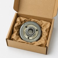 Ensemble de couvercle d'embrayage de moto pour Honda Wave125 C125 FUNEO TC125 en fonte et alliage d'aluminium