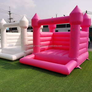<span class=keywords><strong>Castillo</strong></span> Inflable con Tobogán y Piscina de Pelotas para Bodas, de PVC, para Niños Unisex, 10 pies x 8 pies, 3 x 2.5 m, Mini <span class=keywords><strong>Castillo</strong></span> Blanco para Niños Pequeños - Product Image 3