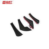 Ailerons latéraux de pare-chocs avant en fibre de carbone sèche style VS, canards et ailettes en fibre de carbone véritable pour BMW M3 G80 G81 M4 G82 G83 2021+