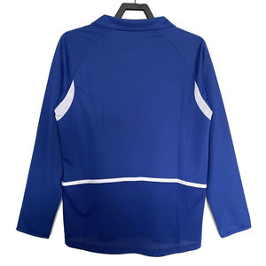 Maillots de football d'été à manches courtes rétro 2002 Brésil Maillot de souvenir extérieur 100% polyester Séchage rapide Unisexe Adulte Clubs européens - Product Image 4