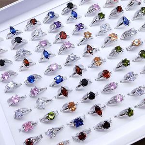 Trendy <b>Women</b> Claw <b>Set</b> Zircon Mix <b>Rings</b> Random Diamond Crystal Size Geometric Alloy for <b>Women</b> Girls Mix <b>Ring</b> Wholesale Cheap - Product Image 4