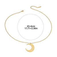 Collar de Acero Inoxidable con Colgante Islámico Ayatul Kursi, Luna de Ramadán, Eid, Árabe, Musulmán, Alá, Corán, Joyería al por Mayor para Hombres y Mujeres