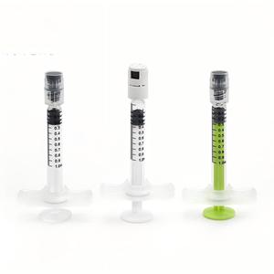 1mL 긴 유리 주사기(인체공학적 손잡이, 백스톱 및 플런저 포함), 루어락 컨테이너(피부 필러용) - Product Image 5