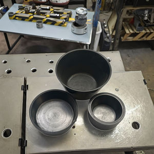 بوتقة جرافيت عالية القوة والنقاء مخصصة، 1 كجم و2 كجم و3 كجم، بوتقة سيليكون لصهر المعادن لمعالجة المعادن - Product Image 6