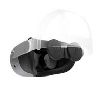 Étui en silicone anti-poussière pour lunettes VR TY-3876 avec protection d'objectif pour Quest 3S/2, accessoires de jeu