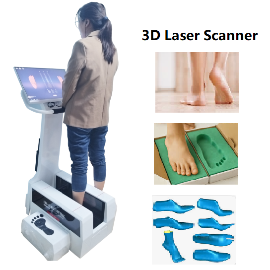 Professional Digital Foot Scanner Plantar Pressure Sensors Gait Analysis Solution for Mass Production of Custom Shoe Insoles