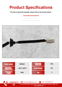 A19高マウントストップランプ配線ハーネスE00265アセンブリ - Product Image 5