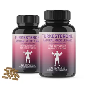 가장 인기있는 순수 아쥬가 turkestanica 추출물 보충 10% 40% 500mg 터키스테론 캡슐