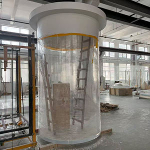 Aquarium d'<span class=keywords><strong>eau</strong></span> salée personnalisé écologique <span class=keywords><strong>de</strong></span> 150 gallons en forme <span class=keywords><strong>de</strong></span> cylindre à <span class=keywords><strong>vendre</strong></span> à bas prix - Product Image 2