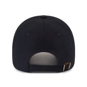 Nouvelle casquette de baseball à large bord unisexe, design 6 panneaux avec boucle métallique réglable, dessus souple, bord large élargi, style décontracté - Product Image 6
