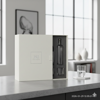 Boîte cadeau élégante en forme de livre pour vin avec fermeture magnétique pour coffret de whisky de luxe, emballage rigide en carton