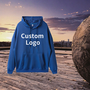 Sudadera con Capucha Bordada con Logotipo Personalizado, 250 g/m², Forro Polar de Poliéster/Algodón, Unisex, Talla Grande, Invierno, Ecológica, Transpirable, Resistente al Viento - Product Image 3