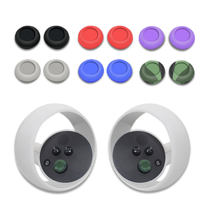 VR-funda protectora antideslizante para mando, cubierta de silicona para <span class=keywords><strong>Oculus</strong></span> <span class=keywords><strong>Quest</strong></span> <span class=keywords><strong>2</strong></span> Rift, Thumbstick - Product Image 1