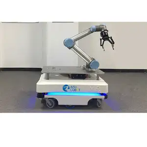 Ur Callaboratieve Robot En Robotiq Robot Grijper Voor Agv Robot