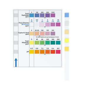 핫세일 5in1 목욕 스파 수영장 수질 테스트 스트립 온수 욕조 스파 테스트 스트립 키트 - Product Image 2