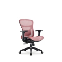 Chaise de bureau en maille JOHOOFURNITURE en gros pour le bureau à domicile, confortable, avec coussin épais, base robuste et durable