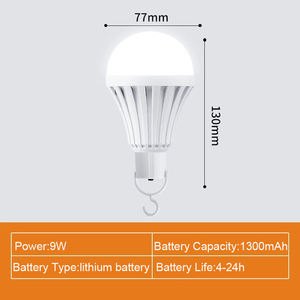 หลอดไฟ LED A19 ขั้ว E27 6500K แสงเดย์ไลท์ SMD 2835 ตัวเรือนอะลูมิเนียม AC 85-265V สวิตช์แบบแมนนวล อายุการใช้งาน 25000 ชั่วโมง CRI 80 9000 ลูเมน - Product Image 5