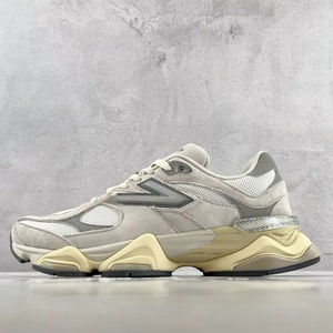 Zapatos deportivos clásicos de moda con diseño de piel sintética y cordones, de alta calidad, con amortiguación 9060, para hombre, se están vendiendo bien. - Product Image 1