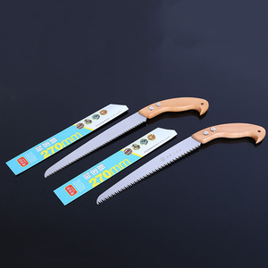 Sierra de podar Old Friend de 270 mm con mango de madera y hoja afilada para cortar árboles frutales en el jardín - Product Image 1
