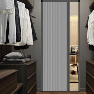 Modern Trackless Folding <b>Door</b> - Aluminum Honeycomb Room Divider for Contemporary Interiors - Product Image 3