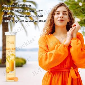 Tabletas Efervescentes de L-Glutatión Orgánico Julong OEM, L-Glutatión con Vitamina C, Sin Azúcar, Tabletas Efervescentes Gluta <span class=keywords><strong>Fizz</strong></span> - Product Image 3