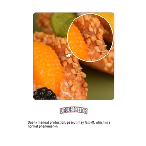 GREASOURCE Modèles de nourriture artificielle : pain, tarte, gâteau, dessert, fruits simulés, jouets factices, décoration intérieure, présentation en magasin, DIY, Danemark - Product Image 6