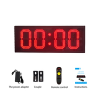 Nouveau Compteur Sportif LED 4 Chiffres 6 Pouces 2026 – Tableau de Score Numérique Haute Luminosité pour Stades, Marathons et Compétitions