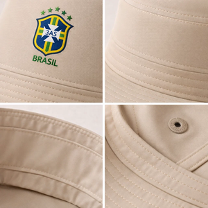 Casquette de pêcheur à large bord avec impression intégrale personnalisée en gros, Australie, pour les fans de la <span class=keywords><strong>Coupe</strong></span> <span class=keywords><strong>du</strong></span> <span class=keywords><strong>monde</strong></span> de football, cadeau - Product Image 4