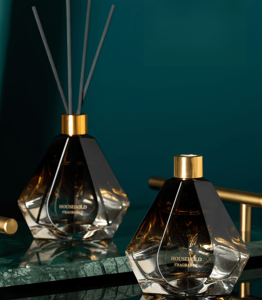 Arôme de parfum durable de luxe pour bâton de diffuseur de roseau bouteille en verre à 8 faces répulsif contre les moustiques à l'huile essentielle naturelle - Product Image 3