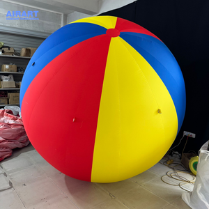 Bola colorida inflable a medida con logotipo impreso, bola inflable de actividad de escenario de fiesta de <span class=keywords><strong>circo</strong></span> para decoración colgante - Product Image 1
