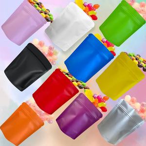 Sachet Doypack refermable personnalisé de petite taille pour emballage alimentaire, en Mylar PE 3,5 mil pour chips et autres snacks - Product Image 1