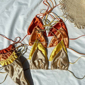 Maillot de bain monki, deux pièces, modèle floral, pour jeunes, sexy, de fabrication, nouvelle collection, 2021 - Product Image 4