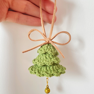 Sachet <span class=keywords><strong>de</strong></span> Noël <span class=keywords><strong>en</strong></span> crochet multicolore à 3 couches, pendentif pour arbre <span class=keywords><strong>de</strong></span> Noël, breloque pour sac, ornement à suspendre à la voiture, haute qualité, cadeau <span class=keywords><strong>de</strong></span> Noël parfait - Product Image 2