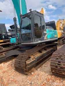 100%, trabajo listo, equipo de construcción cuidadosamente mantenido, excavadora Kobelco usada, Cubo de 1,6 m³, peso operativo de 34 toneladas - Product Image 6