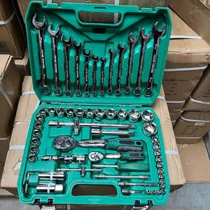 طقم مفاتيح ربط احترافي للسيارات مع علبة صلبة، يتكون من 32 إلى 216 قطعة لإصلاح السيارات - Product Image 6