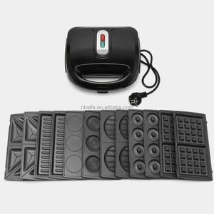 Parrilla eléctrica para hacer sándwiches Aifa con placas antiadherentes hace tostadas francesas rellenas <span class=keywords><strong>multiusos</strong></span> 4 en 1 para hacer sándwiches - Product Image 3