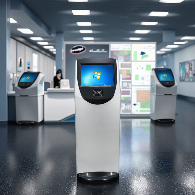 21.5/19 Inch Metal Touch Screen Dispenser Windows OS Self-Service Queue Ticket Management Service Equipment for Pharmacy Bank