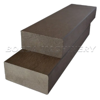 Machine automatique BOGDA pour la fabrication de bois plastique PP/PE/PVC WPC pour la fabrication de terrasses en bois-plastique composite solide/profil de cadre de porte