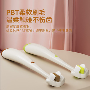 แปรงสีฟันเด็ก 3 มิติ ขนแปรงนุ่ม ออกแบบตามหลักสรีรศาสตร์สำหรับเด็ก - Product Image 2