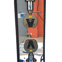 Machine d'essai de traction universelle avec mâchoires à coin, capacité de 20KN, précision de 1%, moteur servo, largeur effective de 390mm