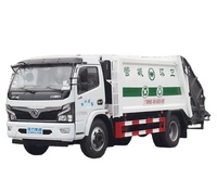 Camion à ordures de compression de compacteur électrique de Dongfeng 4x2 5cbm 8cbm camion à ordures à vendre