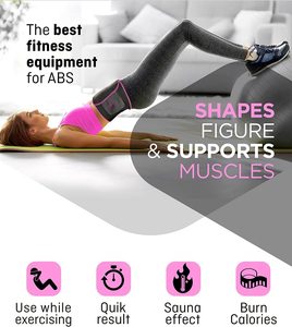 <span class=keywords><strong>Ceinture</strong></span> <span class=keywords><strong>de</strong></span> sudation amincissante en néoprène respirante pour entraînement fitness et sauna, pour femmes et hommes - Product Image 6