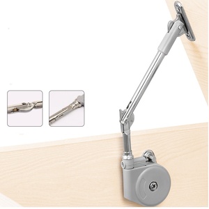 Asta Pneumatica Idraulica a Pressione di Gas per Porte di Armadi e Guardaroba con Arresto Casuale - Product Image 1