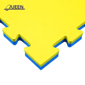 Tappetino per pavimenti in schiuma eva puzzle giallo blu tapis de mousse 1x1m forma di wrestling parco giochi prosource tappetino per esercizi
