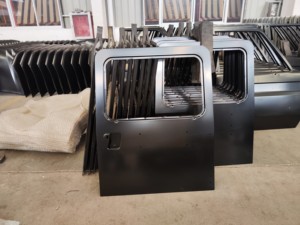 Paneles de Puerta de Acero Nuevos para <span class=keywords><strong>Land</strong></span> <span class=keywords><strong>Rover</strong></span> <span class=keywords><strong>Defender</strong></span> 90 110 130 - Marca AODUN Negro/Gris <span class=keywords><strong>1</strong></span> Año de Garantía - Product Image 3