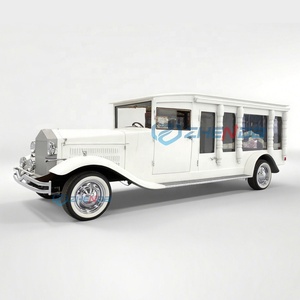 Color Can Be Customized 4 Wheels Funeral Vintage Car Supplier Electric High Quality Funeral Classic Car for Sale - Product Image 2
