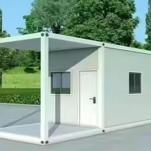 Nouveau Préfabriqué Durable Étanche Antichoc Amovible Amovible Luxe Maison de conteneur modulaire à dessus plat - Product Image 6