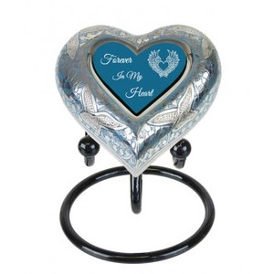 Best Selling High Quality Metallic Heart Shaped <b>Small</b> Keepsakes Cremation <b>Urn</b> <b>For</b> <b>Human</b> <b>Ashes</b>/Funeral Supplies - Product Image 6