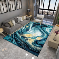 Vente en gros de tapis abstrait à Texture de marbre rose violet pour fille, décor de chambre à coucher, tapis de sol