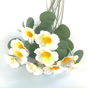 Flores Artificiales de Seda Violeta de 40 cm de Altura, Simulación Realista, Decoraciones para Bodas, Arreglos Florales para Interiores - Product Image 3